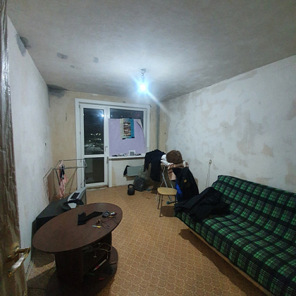 2-комн. квартира на ЛБ с изолированными комнатами, подготовлена для чистового ремонта